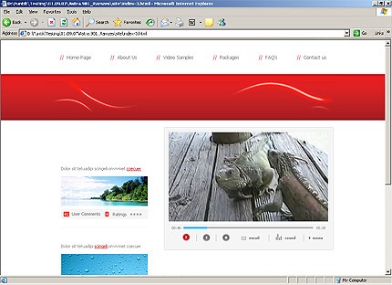 Website Template #17995