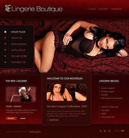 Website Template #17996