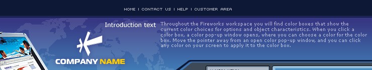 Website Template #1819