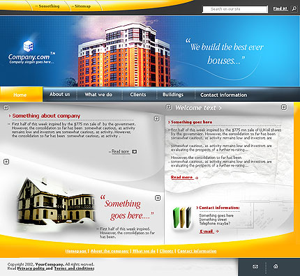 Website Template #1867