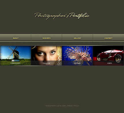 Website Template #18005