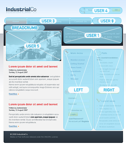 Website Template #18074