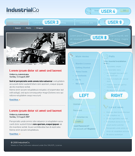 Website Template #18075
