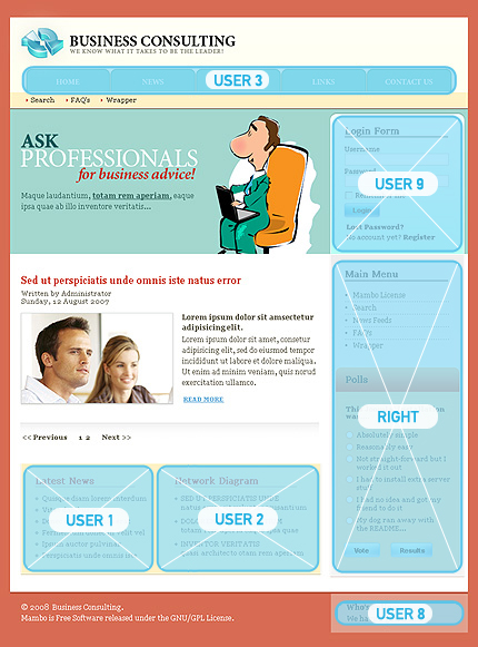 Website Template #18110