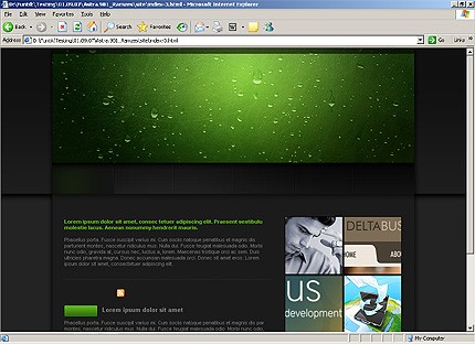 Website Template #18113