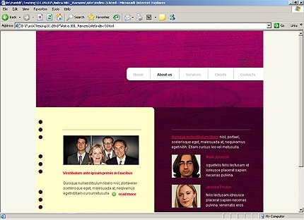 Website Template #18114