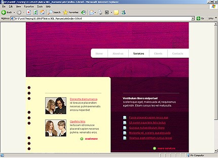 Website Template #18114