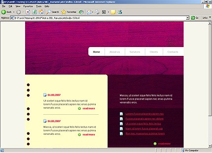 Website Template #18114