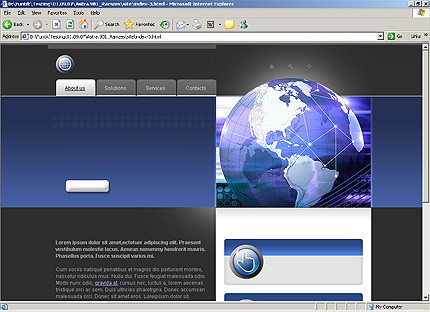 Website Template #18128