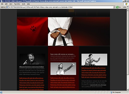 Website Template #18137