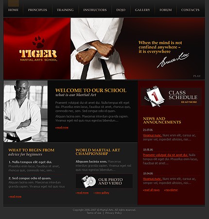 Website Template #18137