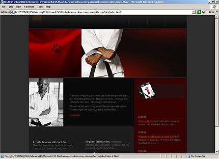 Website Template #18137