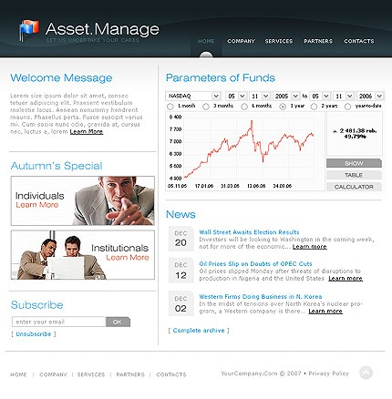 Website Template #18138