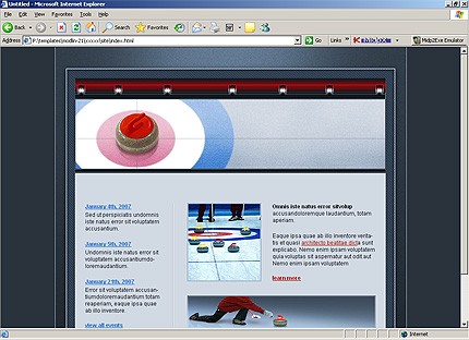 Website Template #18247
