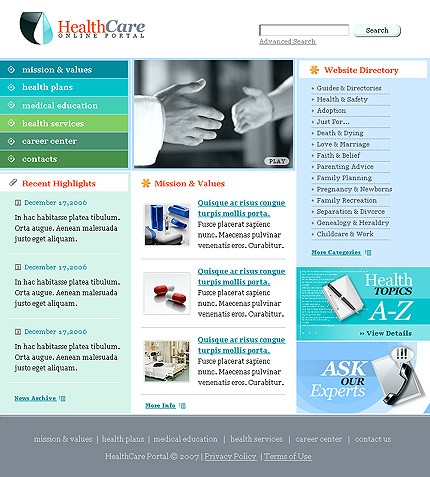 Website Template #18248