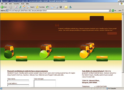 Website Template #18261
