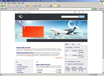 Website Template #18371