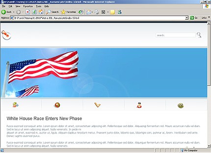 Website Template #18375