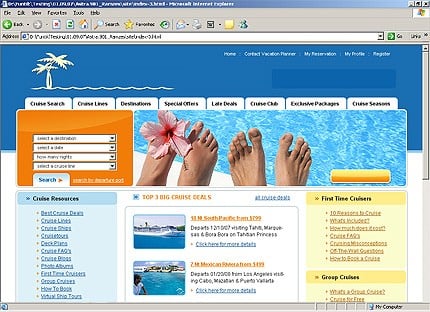 Website Template #18384