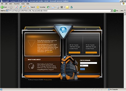 Website Template #18392