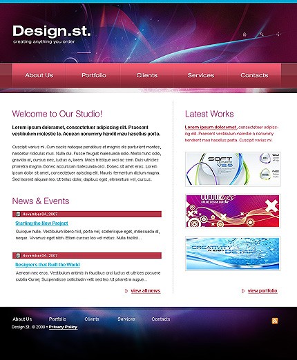 Дизайн сайтов в html Дизайн сайтов в html