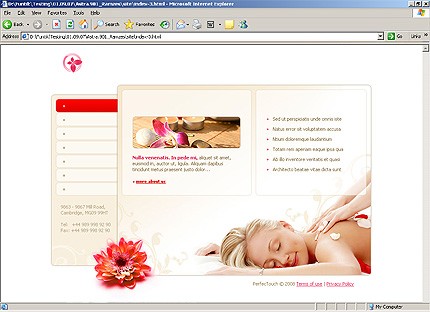 Website Template #18418