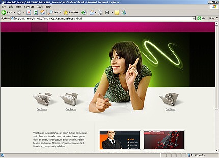 Website Template #18525