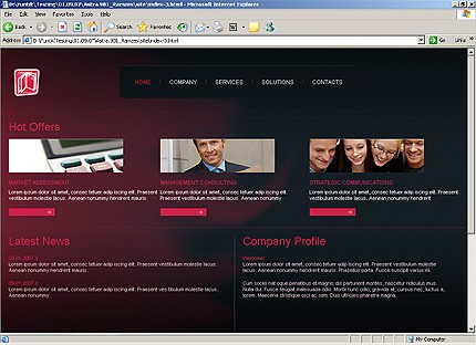 Website Template #18542