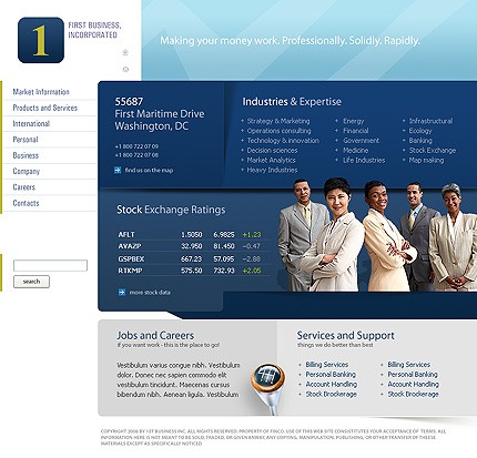 Website Template #18545