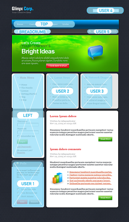 Website Template #18586