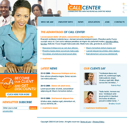 Website Template #18637