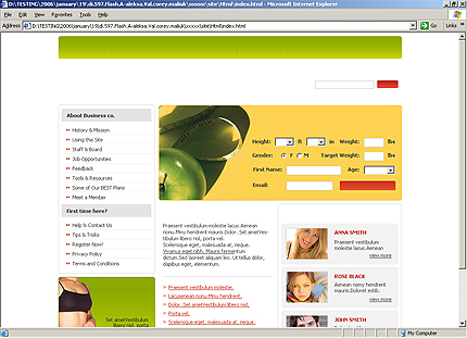 Website Template #18649