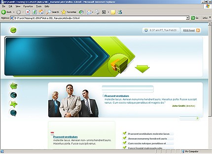 Website Template #18689