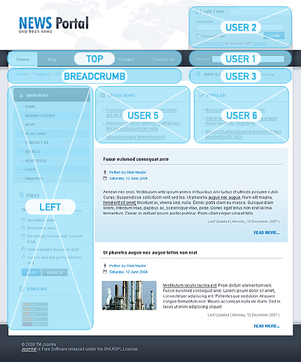 Website Template #18725