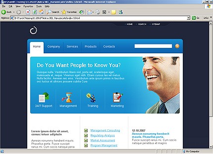 Website Template #18757