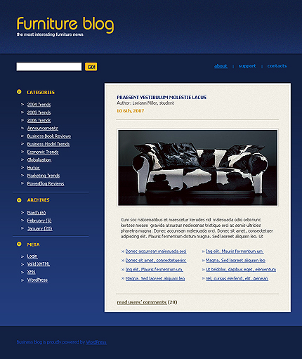 Website Template #18770