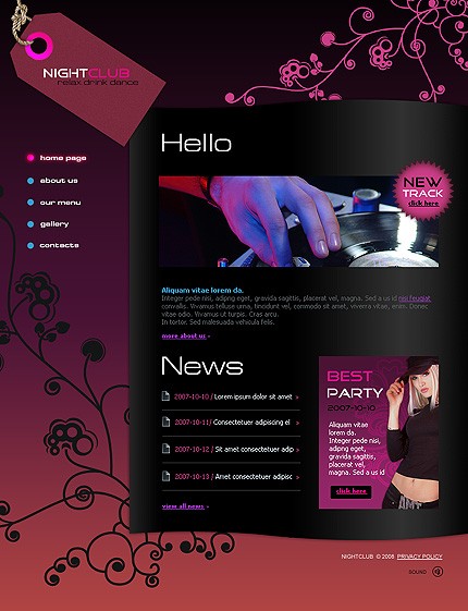 Website Template #18830