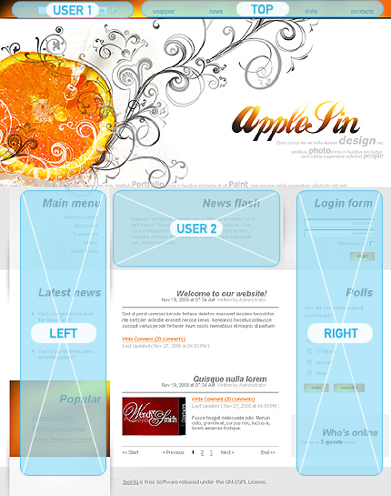 Website Template #18871