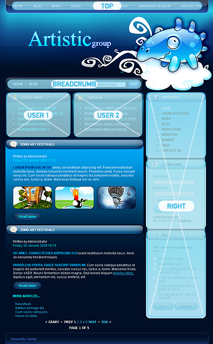 Website Template #18874