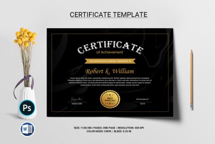 Certificate Templates