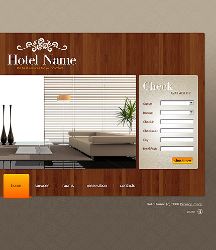 Website Template #18936