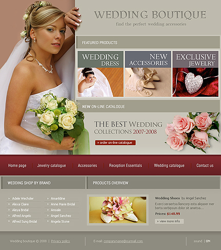 Website Template #18939