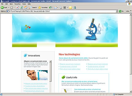 Website Template #18956
