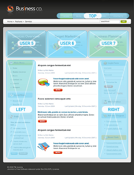 Website Template #18975