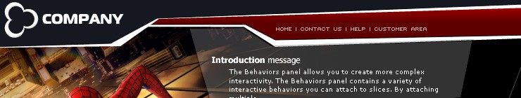 Website Template #1900