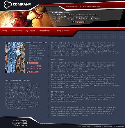 Website Template #1900