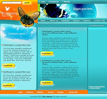 Website Template #1924