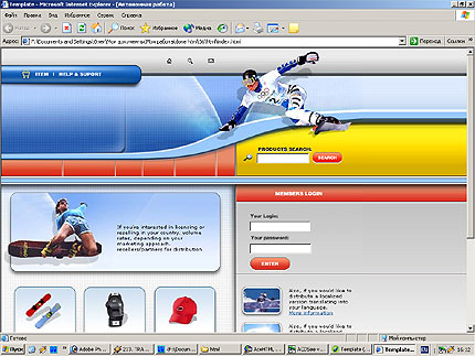 Website Template #1949