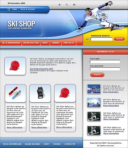 Website Template #1949