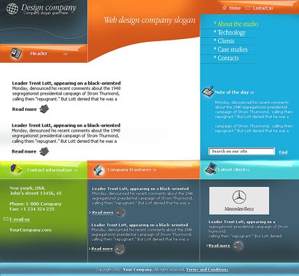 Website Template #1971